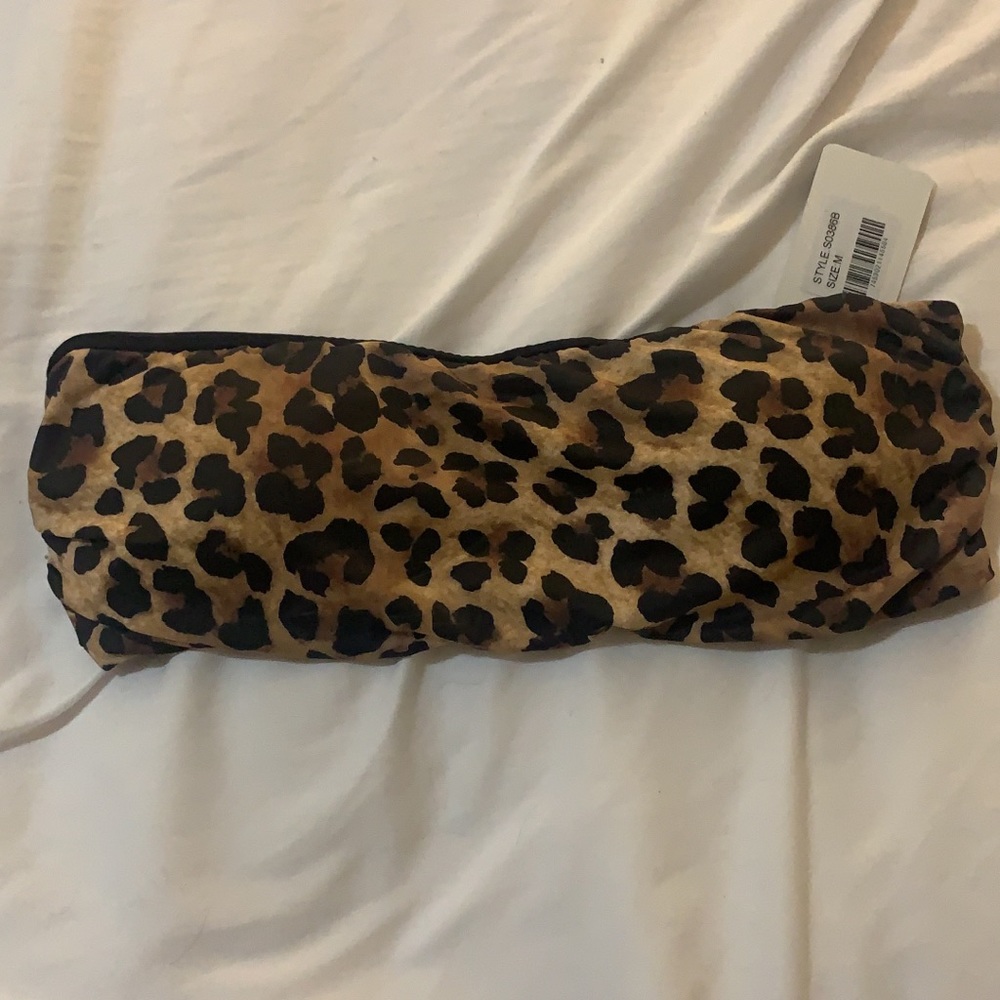 Leopard Bikini top